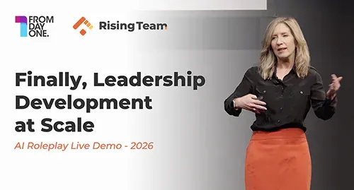 Rising Team showcases how equipping every manager with an AI personal trainer can exponentially improve your team's development and growth.
