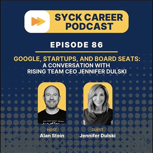 We unravel Jennifer's remarkable journey from a pivotal moment at Yahoo, where she realized she was in the wrong job, to making the bold decision of taking a step back in her career, ultimately leading to a more fulfilling trajectory.