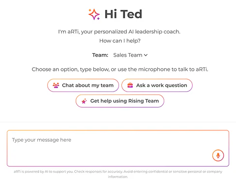 AI Coach Example
