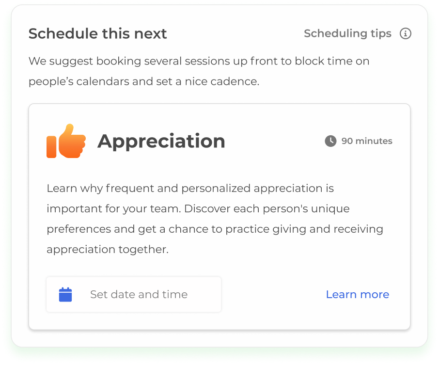 Appreciation kits 