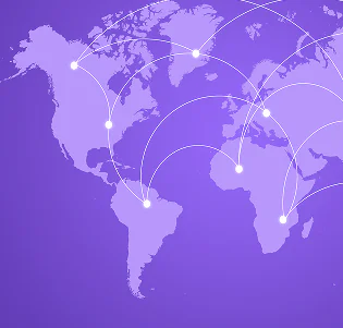 DXC purple map
